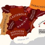 Spaniards map