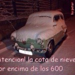 Cota de nieve por encima de los 600