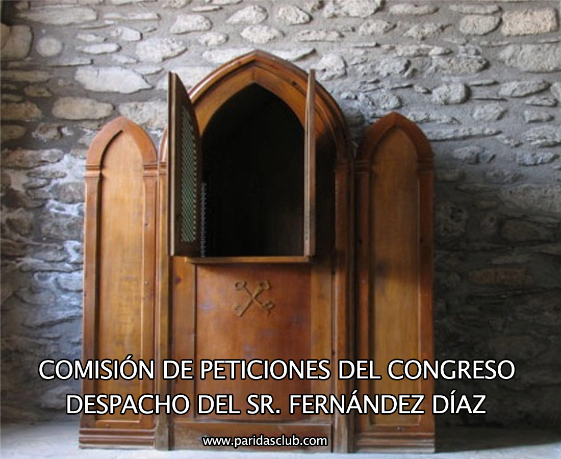 Fernández Díaz Presidente de la Comisión de Peticiones