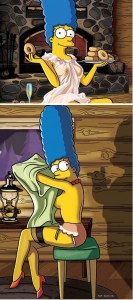Marge Simpson Desnuda para Playhboy