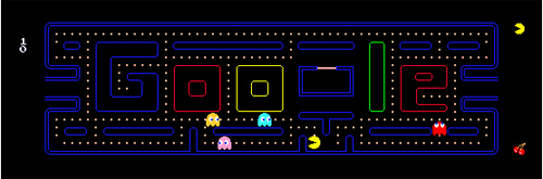 Google rinde homenaje a Pac-man