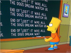 Los SImpson y Lost