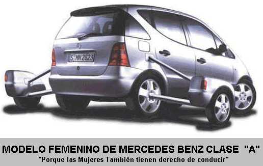 Mercedes Clase A para mujeres