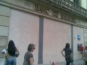 Oficina del banco de Sabadell