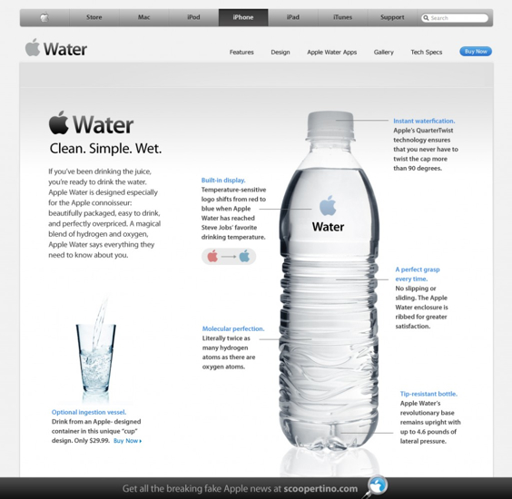 apple-water