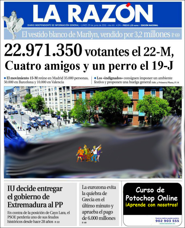 La-Razon-19J-portada