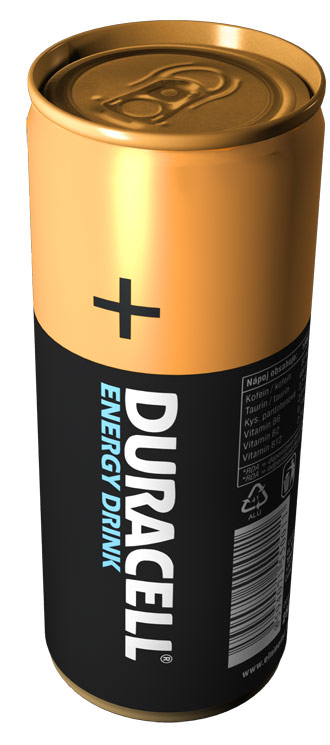 Duracell energy drink