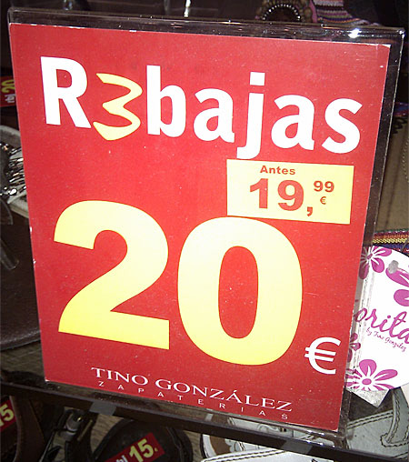 Rebajas inversas