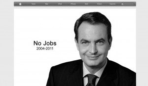 Zapatero NO Jobs