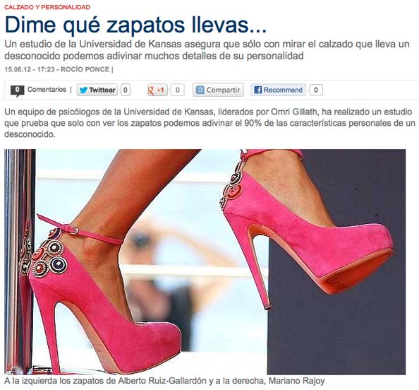 Los Zapatos de Rajoy