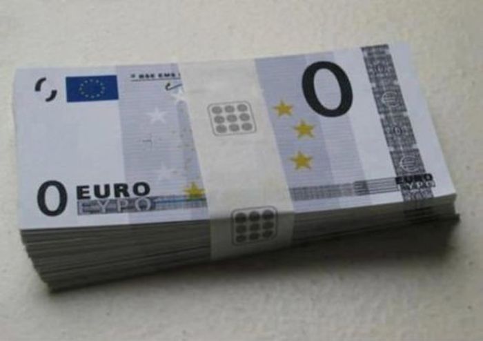 Billetes de 0 euros