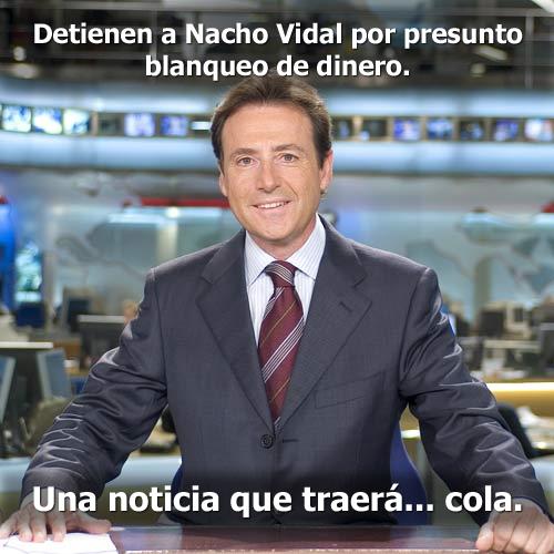 La detención de Nacho Vidal según Matías Prats Jr.