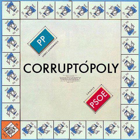 Curroptopoly el Monopoly al que juegan los políticos