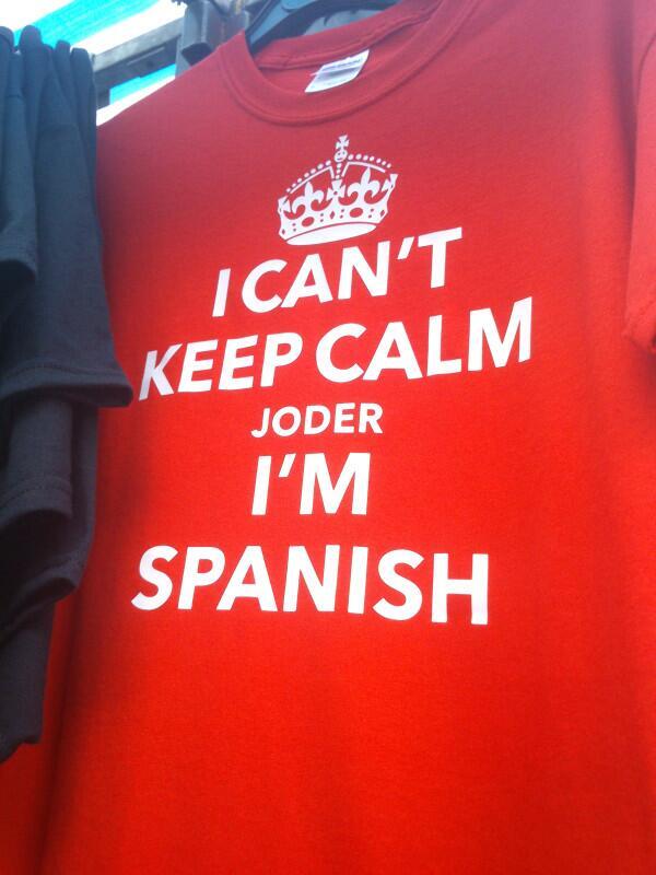 I can't keep clam joder i am spanish