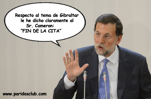 Rajoy habla con Cameron respecto a Gibraltar