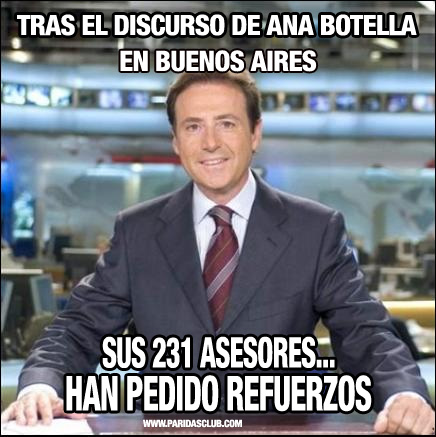 Ana Botella 231 asesores. Matias Prats Meme