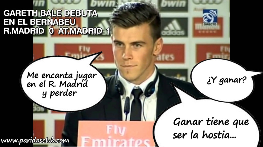 Gareth Bale debuta con el R.Madrid