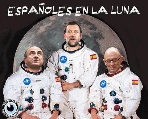 Españoles en la Luna
