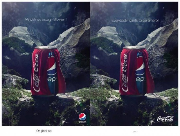 Pepsi coca cola Halloween