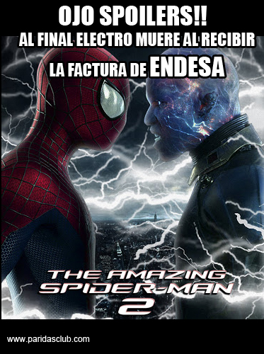 Chistes Spiderman 2 Electro