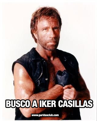 Chuck Norris busca a Iker Casillas