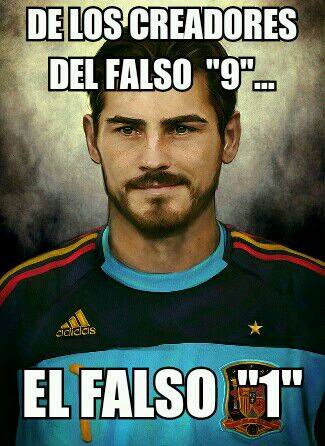 Iker Casillas el falso 9