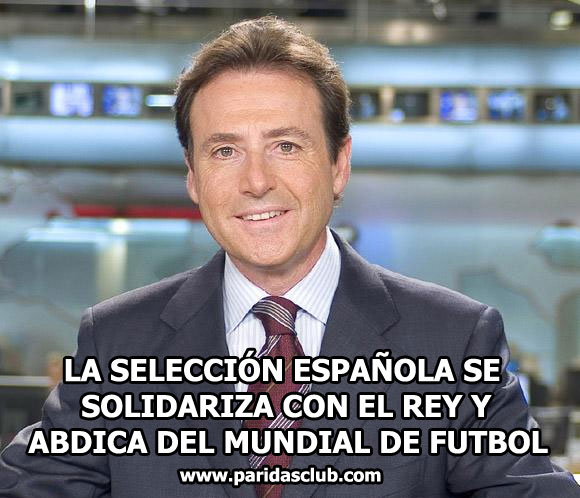 España abdica del Mundial