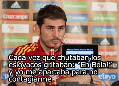 eh-bola Iker casillas