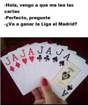 Las cartas del R.Madrid