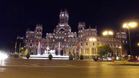 cibeles elebrando el pichichi de cristiano ronaldo