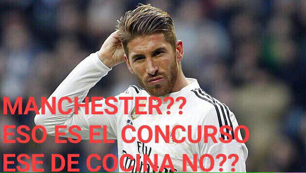 Manchester Master Chef Sergio Ramos