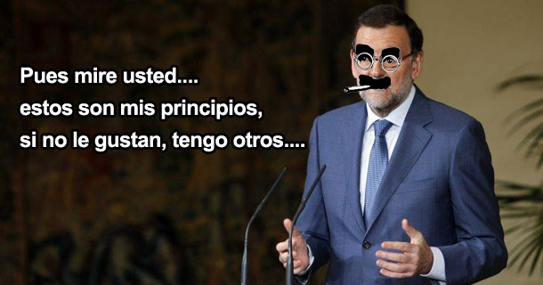 Los principios de Rajoy