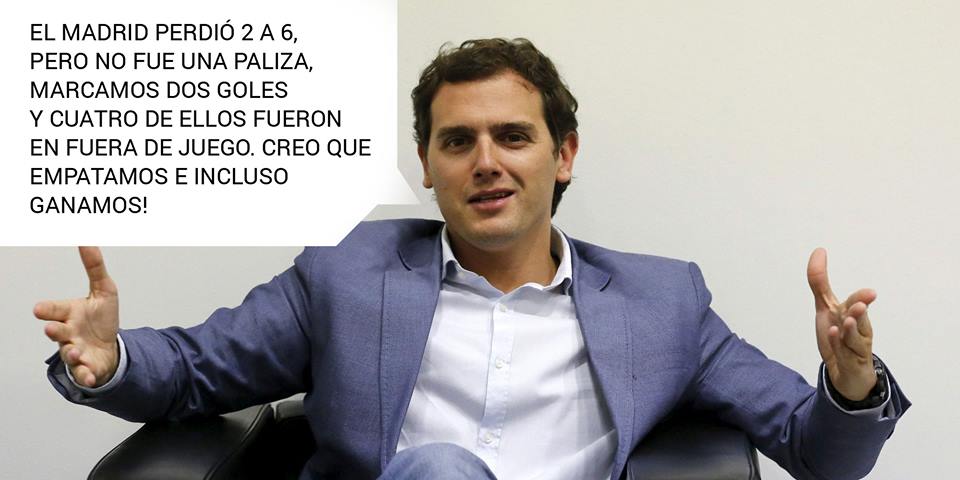 Ciutadans gana las elecciones según rivera