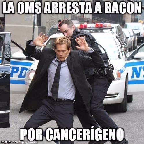 Kevin Bacon detenido por la OMS