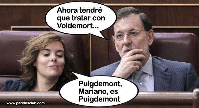 Voldemort es Puigdemont