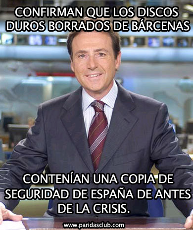 discos duros de Bárcenas