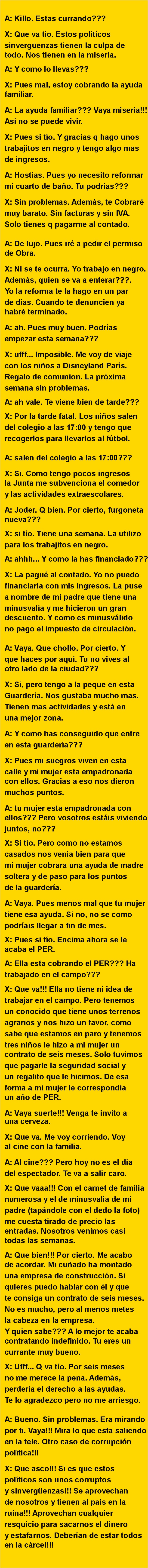 Killo, estas currando. Marca España