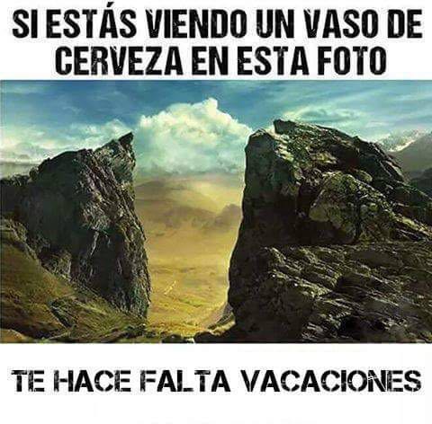 Vacaciones y cerveza