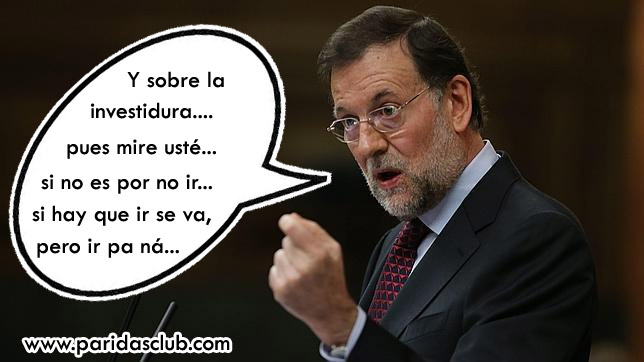 Rajoy Investidura 2016