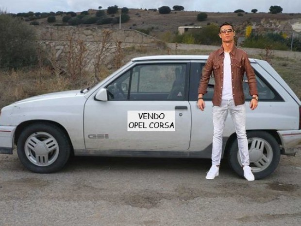 Los Memes de Cristiano Ronaldo y su coche