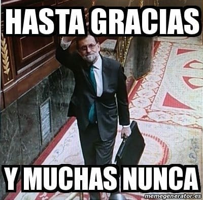 Hasta gracias y muchas nuncas