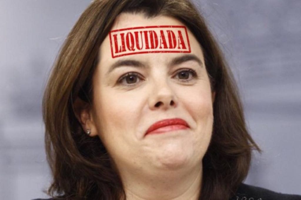 Soraya Sáenz de Santamaría en Liquidación