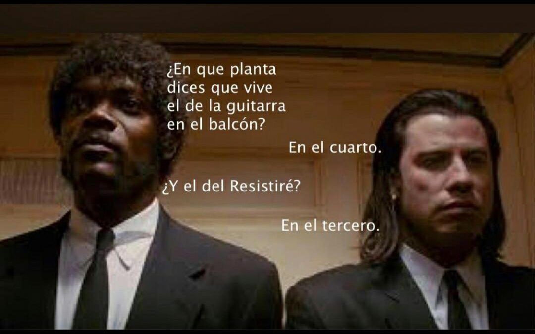 Pulp Fiction en confinamiento
