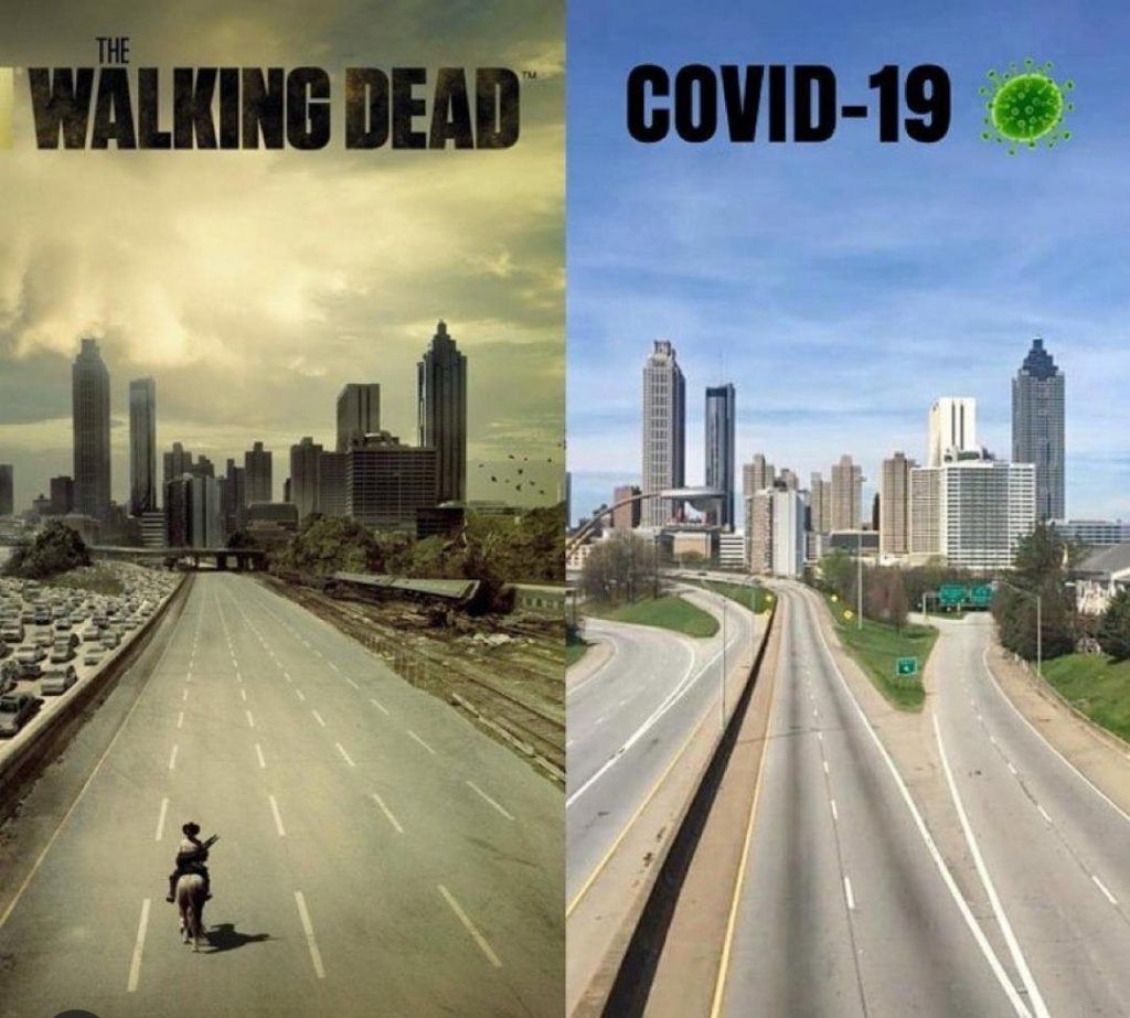 Walking dead covid-19