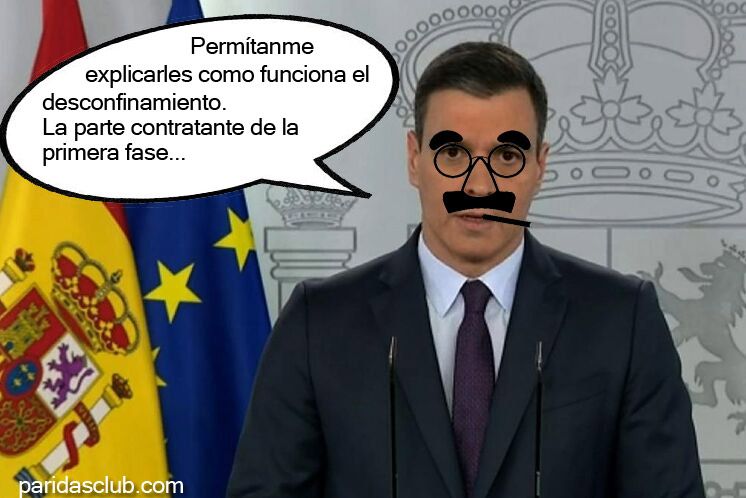Desconfinamiento Segun Groucho MArx