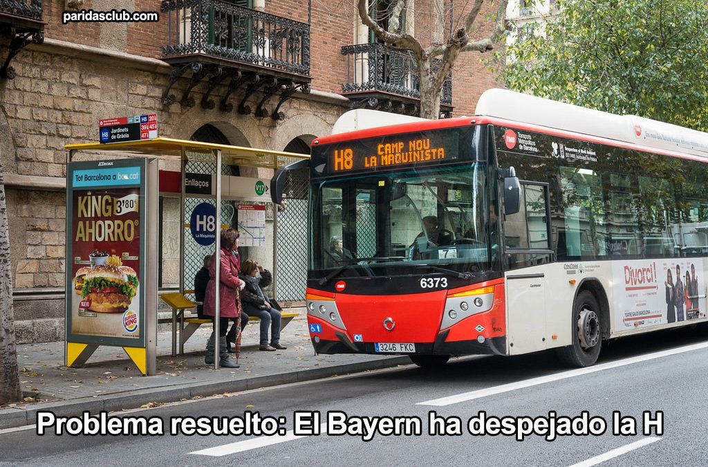 El Bayern ha despejado la H