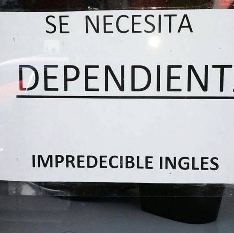 Inglés impredecible